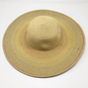 AUGUST HATS Rainbow Topstitched Floppy Hat 